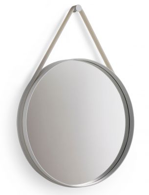 Strap Mirror Spiegel 70 cm Grau Hay EINZELSTÜCK